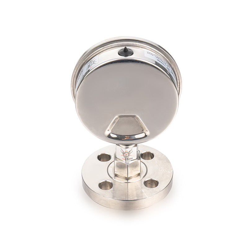 Diaphragm-seal pressure gauge